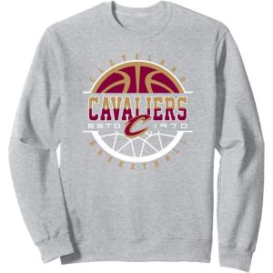 NBA Cleveland Cavaliers Pick and Roll Sweatshirt(Heather Grey)