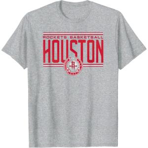 NBA Houston Rockets City Pride T-Shirt(Heather Grey)