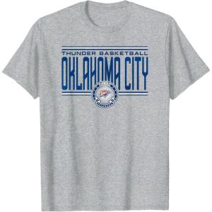 NBA Oklahoma City Thunder City Pride T-Shirt(Heather Grey)