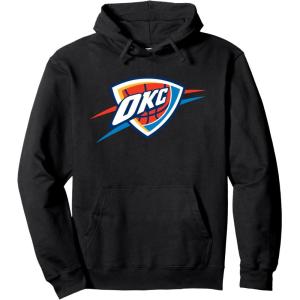 NBA Oklahoma City Thunder Officially Licensed Pullover Hoodie(Black)