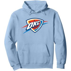 NBA Oklahoma City Thunder Officially Licensed Pullover Hoodie(Dusty Blue)