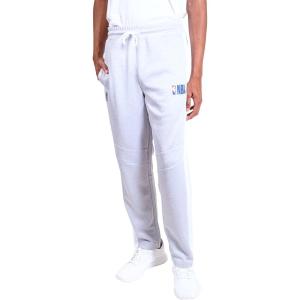 Ultra Game Men’s NBA Official Super Soft Track Running Pants(Heather Grey)