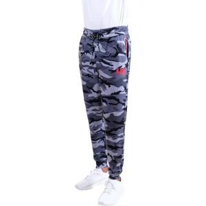 Ultra Game Men’s NBA Official Super-Soft Cut & Run Jogger Sweatpants(Black Camo)