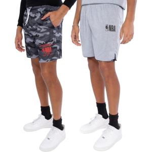 Ultra Game NBA Men’s Active Locker Room Short, Black Camo, XX-Large