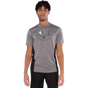 Ultra Game NBA Men’s Super-Soft Active Tee Shirt Heather Charcoal