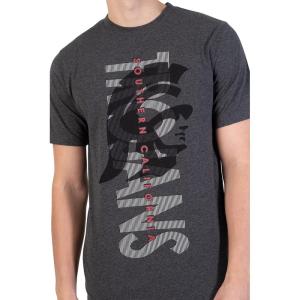 Ultra Game NCAA Mens NCAA Official Upright Logo Short Sleeve Tee Shirt(Heather Charcoal)