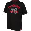 Ultra Game Men’s NBA Official Super Soft Game Day T-Shirt(Black)