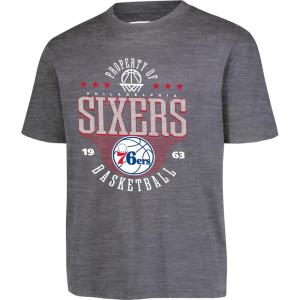 Ultra Game NBA Boys Super Soft Mad Props T-Shirt(Heather Charcoal)