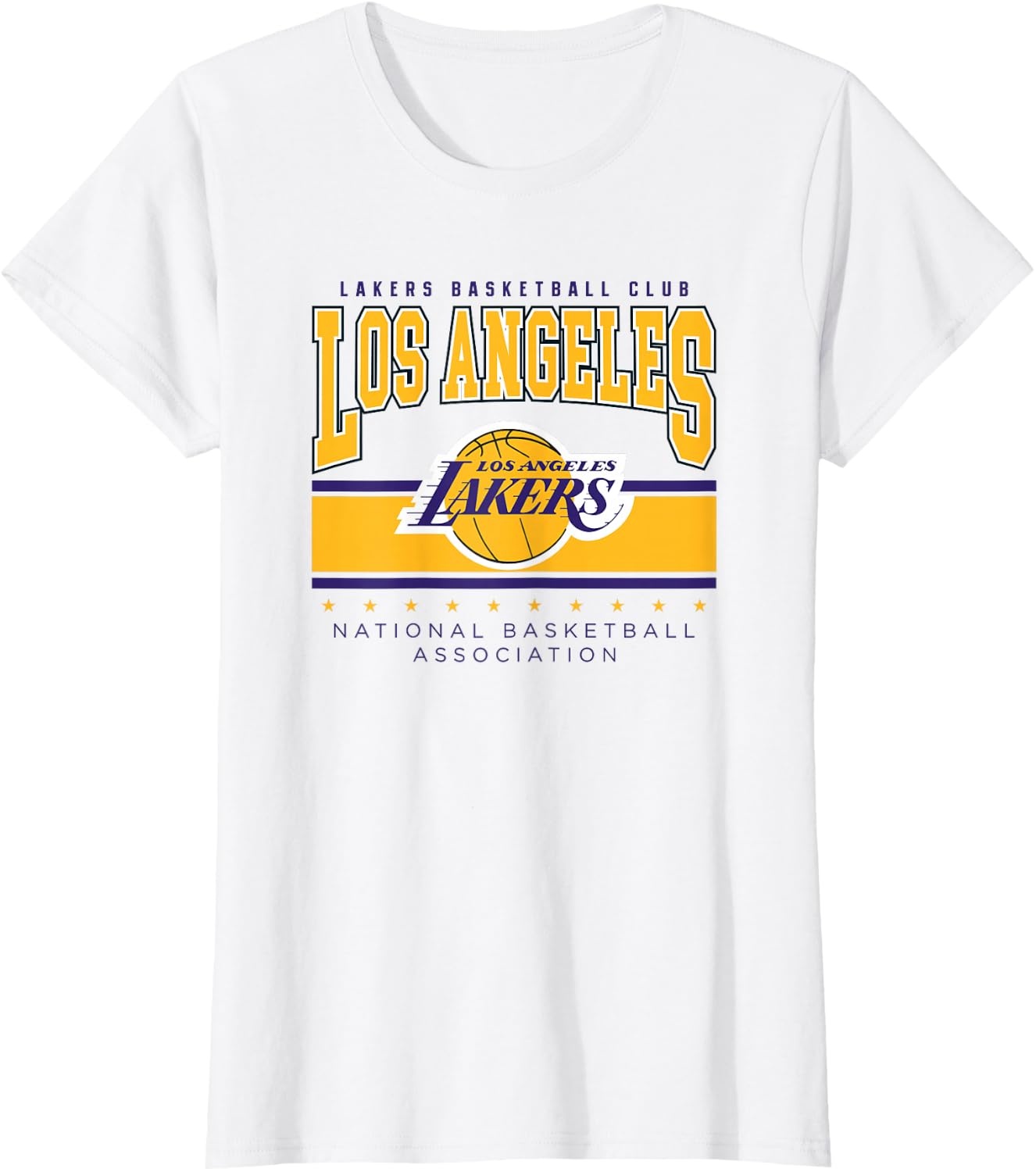 image:imageNBA Official Los Angeles Lakers Up Top TShirtWhite