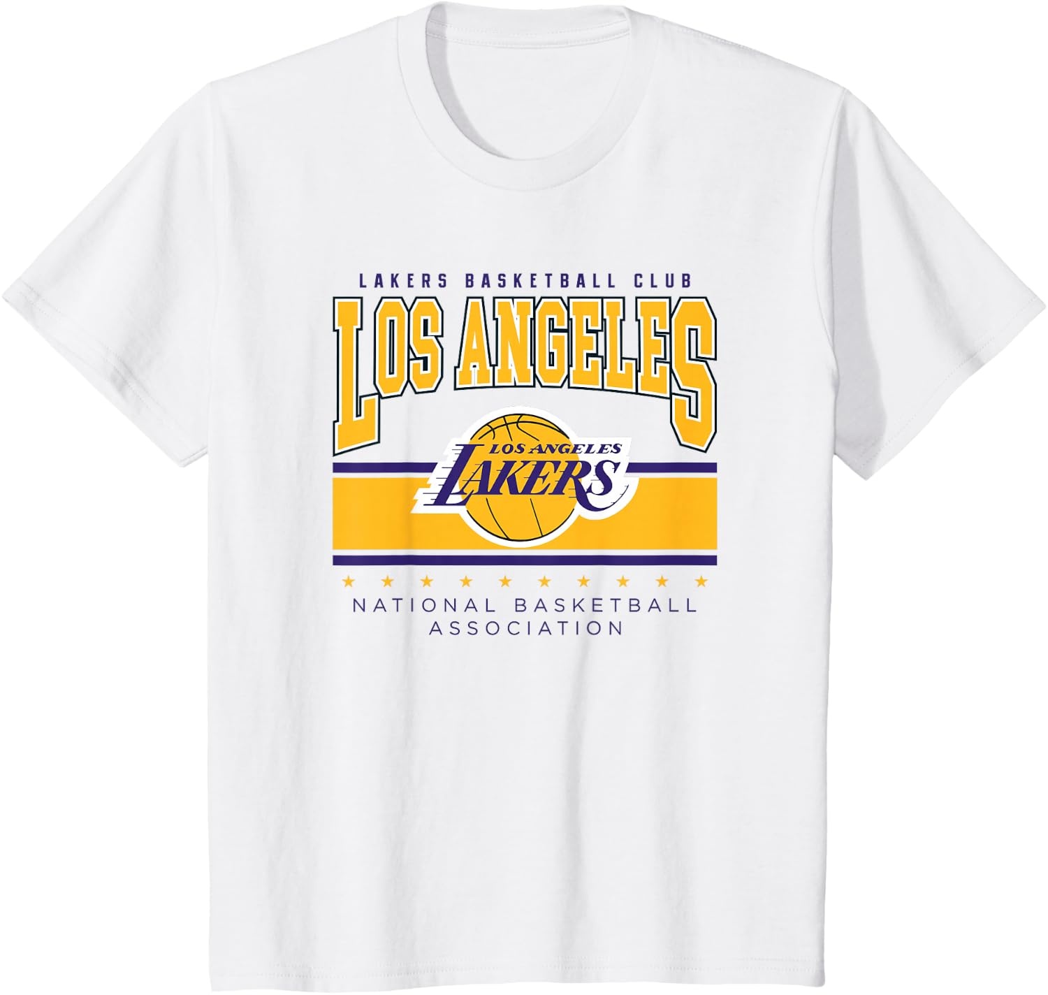 image:imageNBA Official Los Angeles Lakers Up Top TShirtWhite