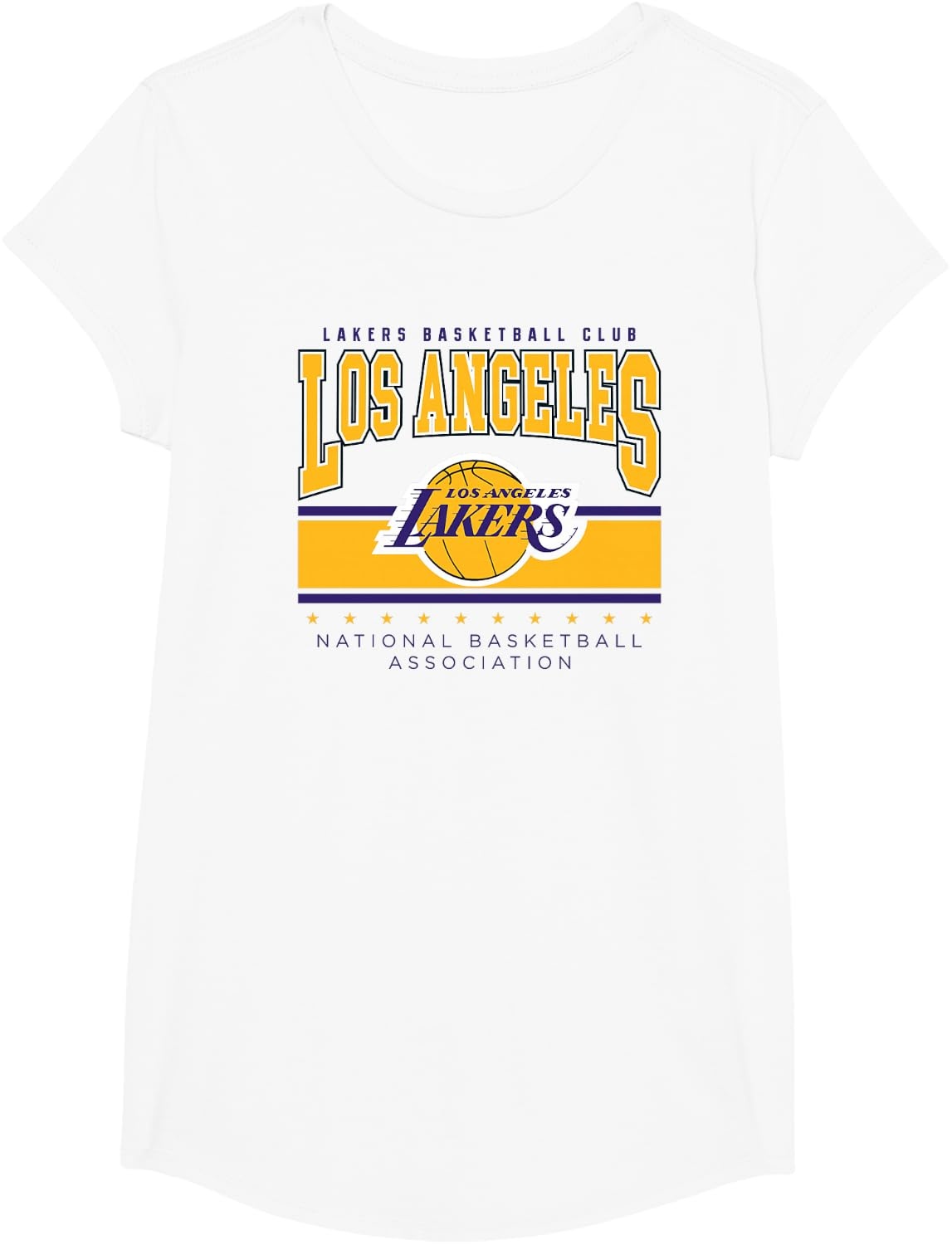image:imageNBA Official Los Angeles Lakers Up Top TShirtWhite