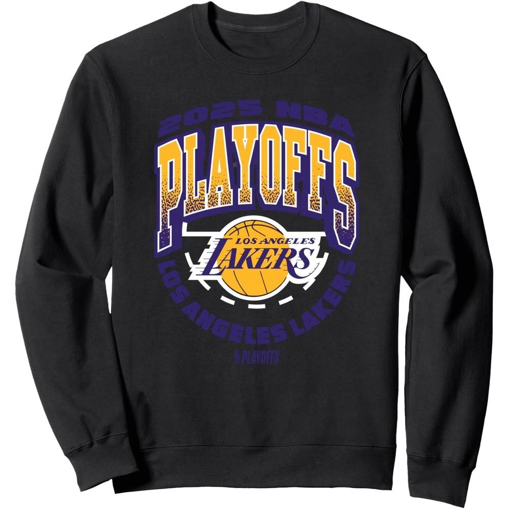 image:imageNBA Official Los Angeles Lakers Exclusive 2025 Playoffs SweatshirtBlack