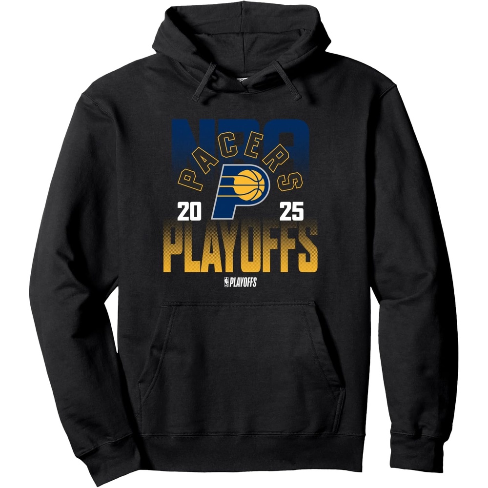 image:imageNBA Official Indiana Pacers Playoffs 2025 Pullover HoodieBlack