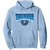 NBA Oklahoma City Thunder Coming At Ya Pullover Hoodie(Dusty Blue)