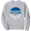 NBA Oklahoma City Thunder Pick and Roll Sweatshirt(Heather Grey)