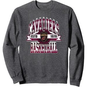 NBA Cleveland Cavaliers Gametime Sweatshirt(Dark Heather Grey)