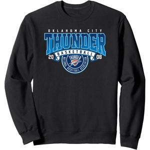 NBA Oklahoma City Thunder Coming At Ya Sweatshirt(Black)