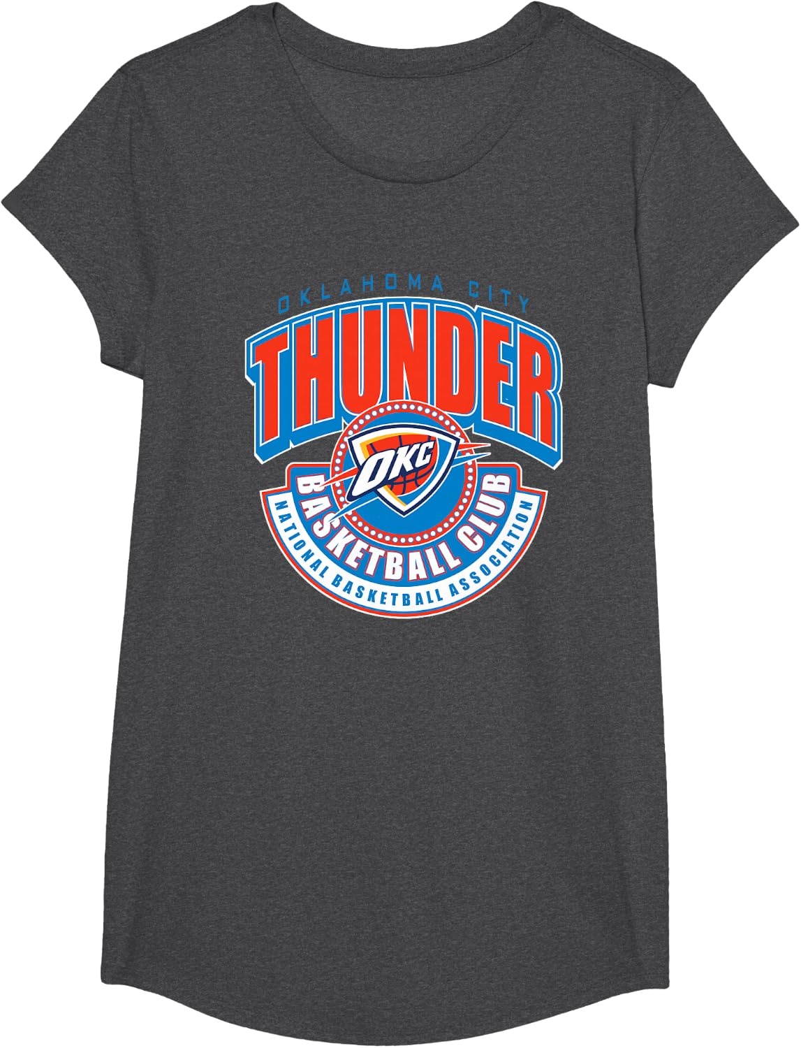 image:imageNBA Official Oklahoma City Thunder in The Club TShirtDark Heather Grey