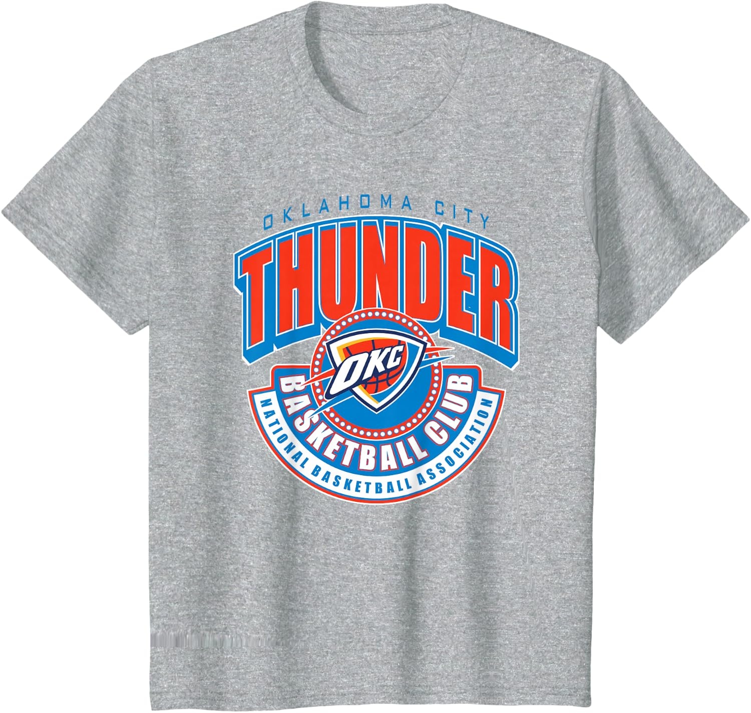 image:imageNBA Official Oklahoma City Thunder in The Club TShirtHeather Grey