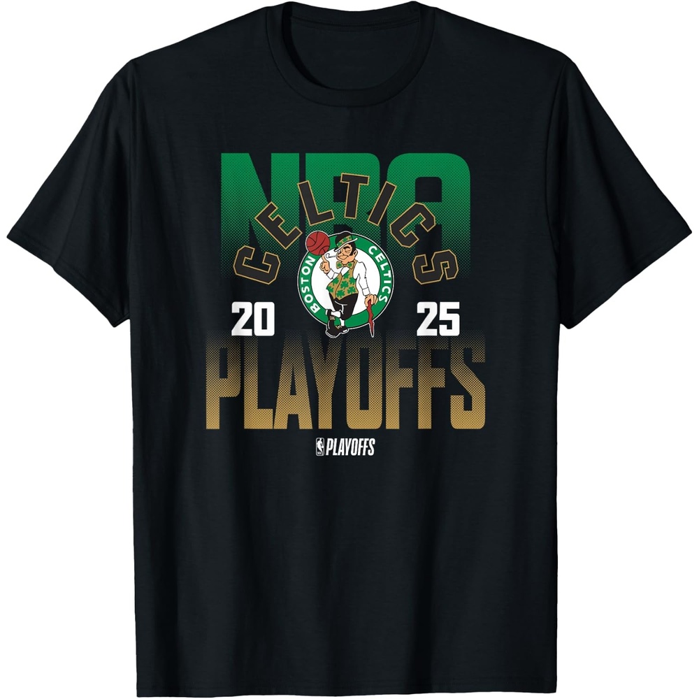 image:imageNBA Official Boston Celtics 2025 Playoffs TShirtBlack