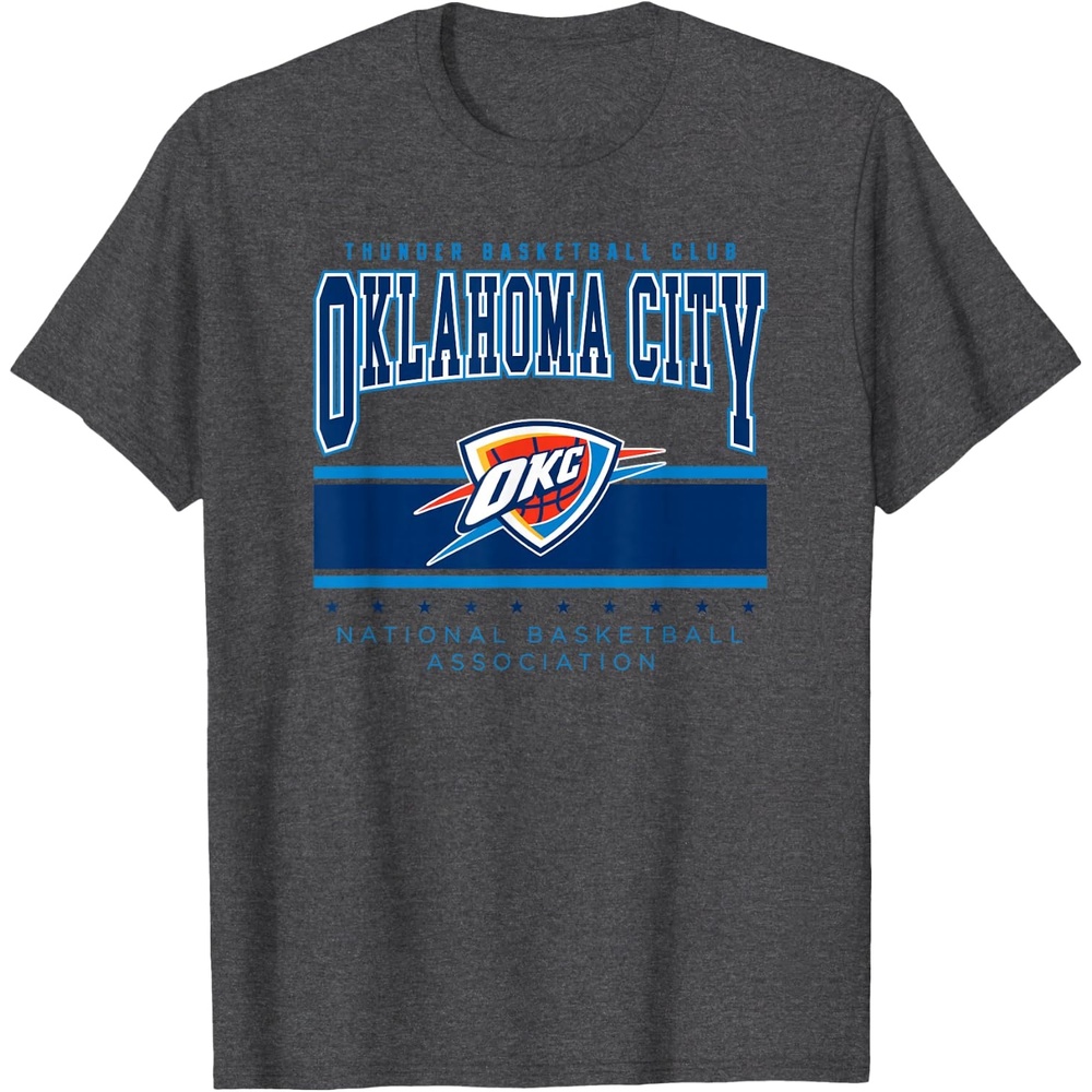 image:imageNBA Official Oklahoma City Thunder Up Top TShirtDark Heather Grey