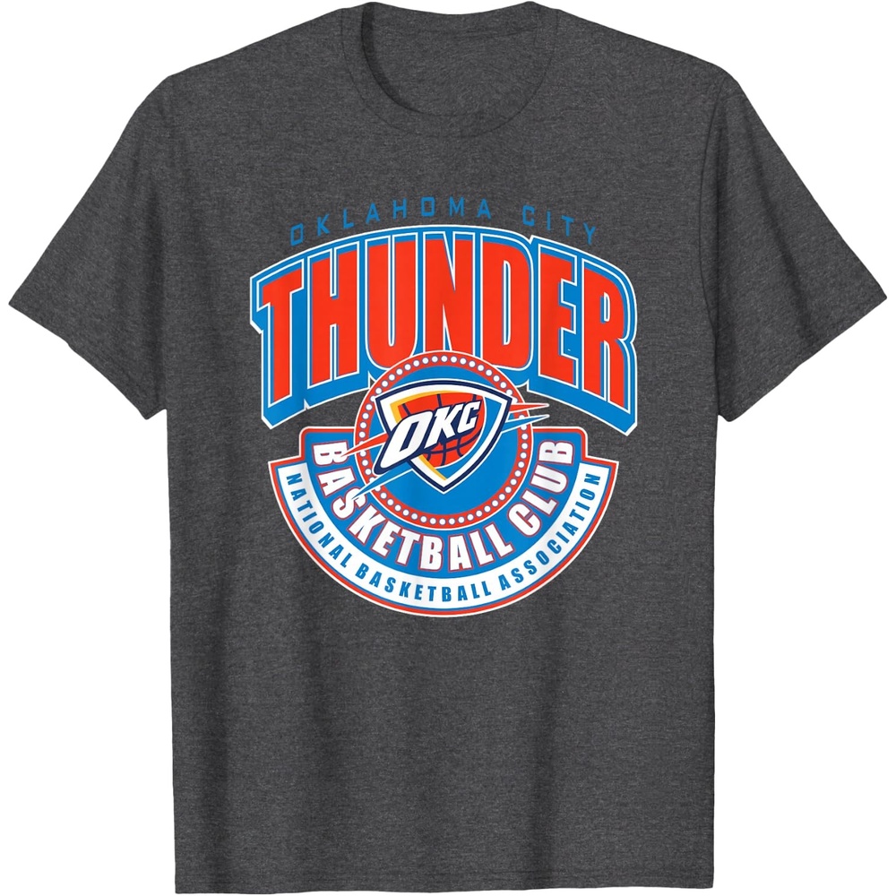 image:imageNBA Official Oklahoma City Thunder in The Club TShirtDark Heather Grey