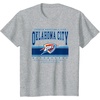NBA Official Oklahoma City Thunder Up Top T-Shirt(Heather Grey)