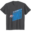 NBA Official Oklahoma City Thunder Winning Streak T-Shirt(Dark Heather Grey)