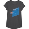 NBA Official Oklahoma City Thunder Winning Streak T-Shirt(Dark Heather Grey)