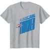 NBA Official Oklahoma City Thunder Winning Streak T-Shirt(Heather Grey)
