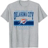 NBA Official Oklahoma City Thunder Up Top T-Shirt(Heather Grey)