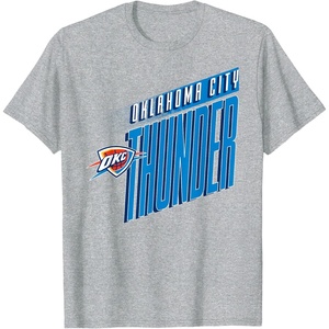 NBA Official Oklahoma City Thunder Winning Streak T-Shirt(Heather Grey)