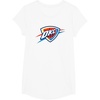 NBA Oklahoma City Thunder Officially Licensed T-Shirt, Small, Black(White)