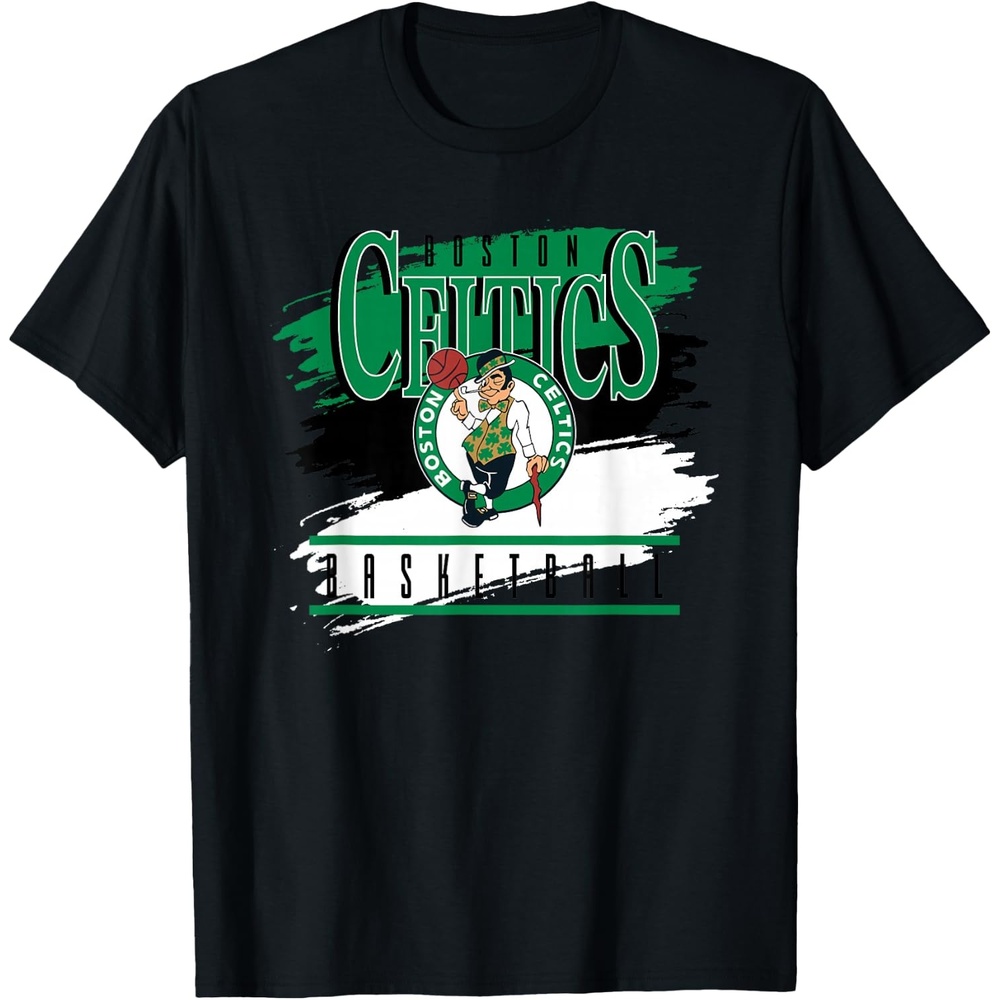 image:imageNBA Official Boston Celtics Spilled Paint TShirtBlack
