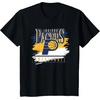 NBA Official Indiana Pacers Spilled Paint T-Shirt(Black)