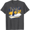 NBA Official Indiana Pacers Spilled Paint T-Shirt(Dark Heather Grey)