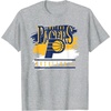 NBA Official Indiana Pacers Spilled Paint T-Shirt(Heather Grey)