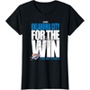 NBA Official Oklahoma City Thunder for The Win 2025 Playoffs T-Shirt(Black)