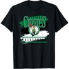 NBA Official Boston Celtics Spilled Paint T-Shirt(Black)