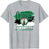 NBA Official Boston Celtics Spilled Paint T-Shirt(Heather Grey)